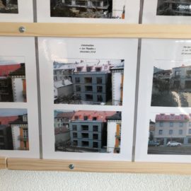 Réalisations , Menuiseries extérieures 2 immeubles les théyades ( maison protégé ) a Yverdon l’es bains .